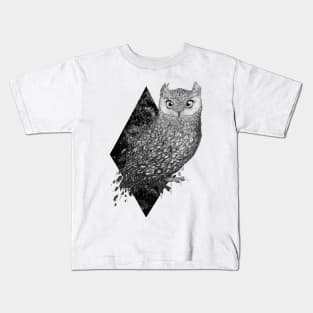 Cosmic Owl Kids T-Shirt